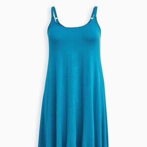 Torrid Midi Jersey Trapeze Dress